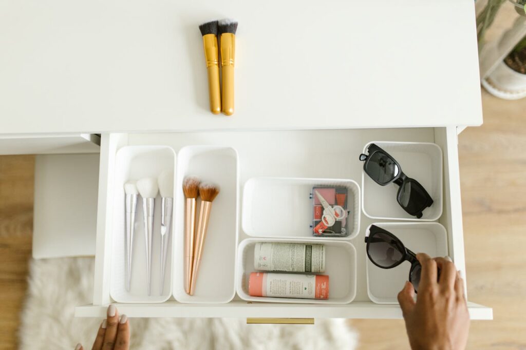 skin care drawer